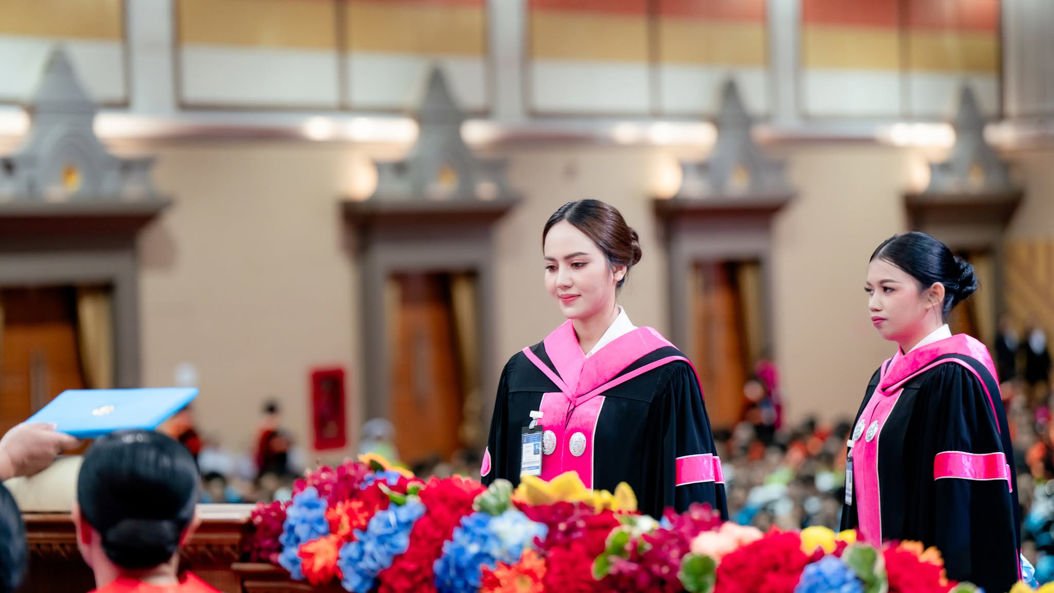 บรรยากาศพิธีพระราชทานปริญญาบัตรฯ ปี 2568
